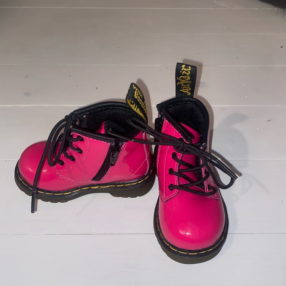 Pink Toddler Dr. Martens